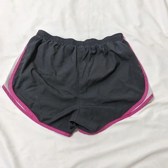 Nike Dri Fit Tempo Running Shorts, Color Gray/Pink Size S - Picture 2 of 11